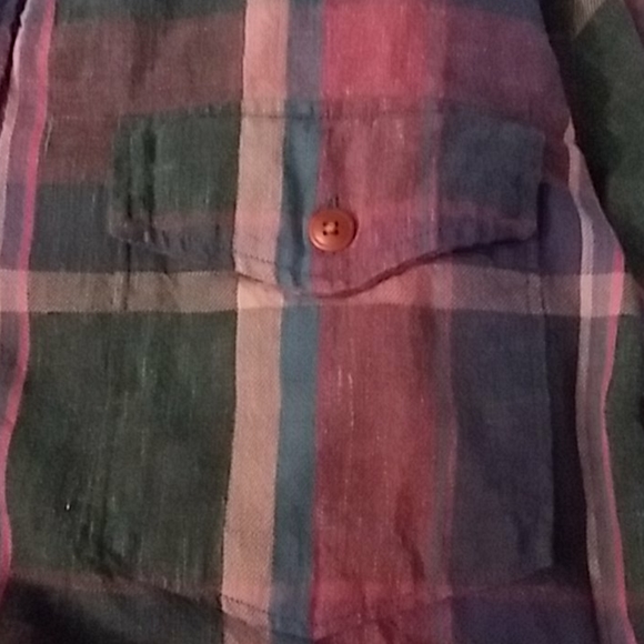 J.Crew plaid cotton shirt - Picture 3 of 7